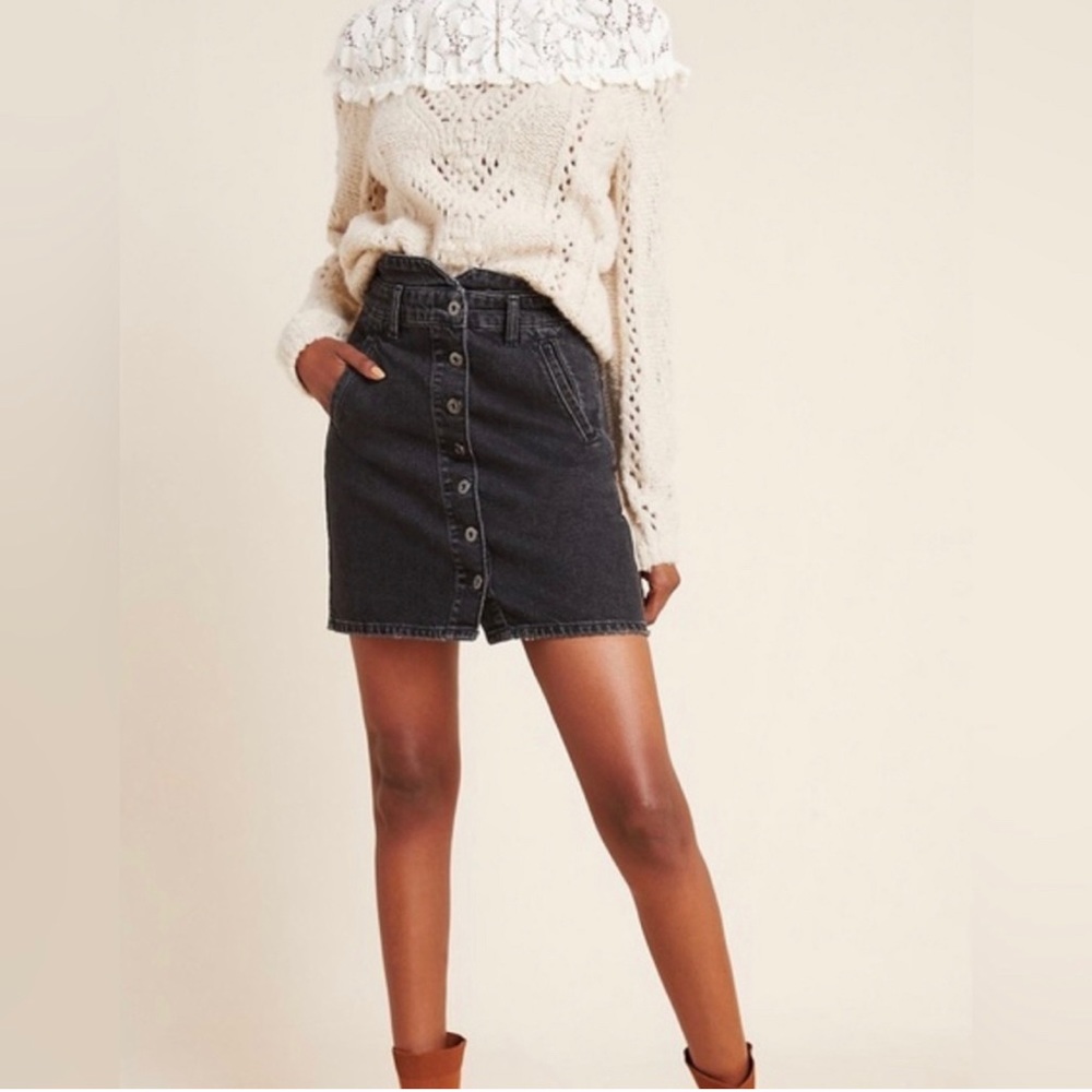 Anthropologie Pilcro Denim Skirt